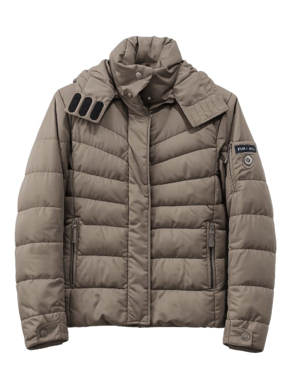 Bogner Fire + Ice ~ Hooded SKi Puffer Down Jacket ~ Beige ~ Women’s Small S